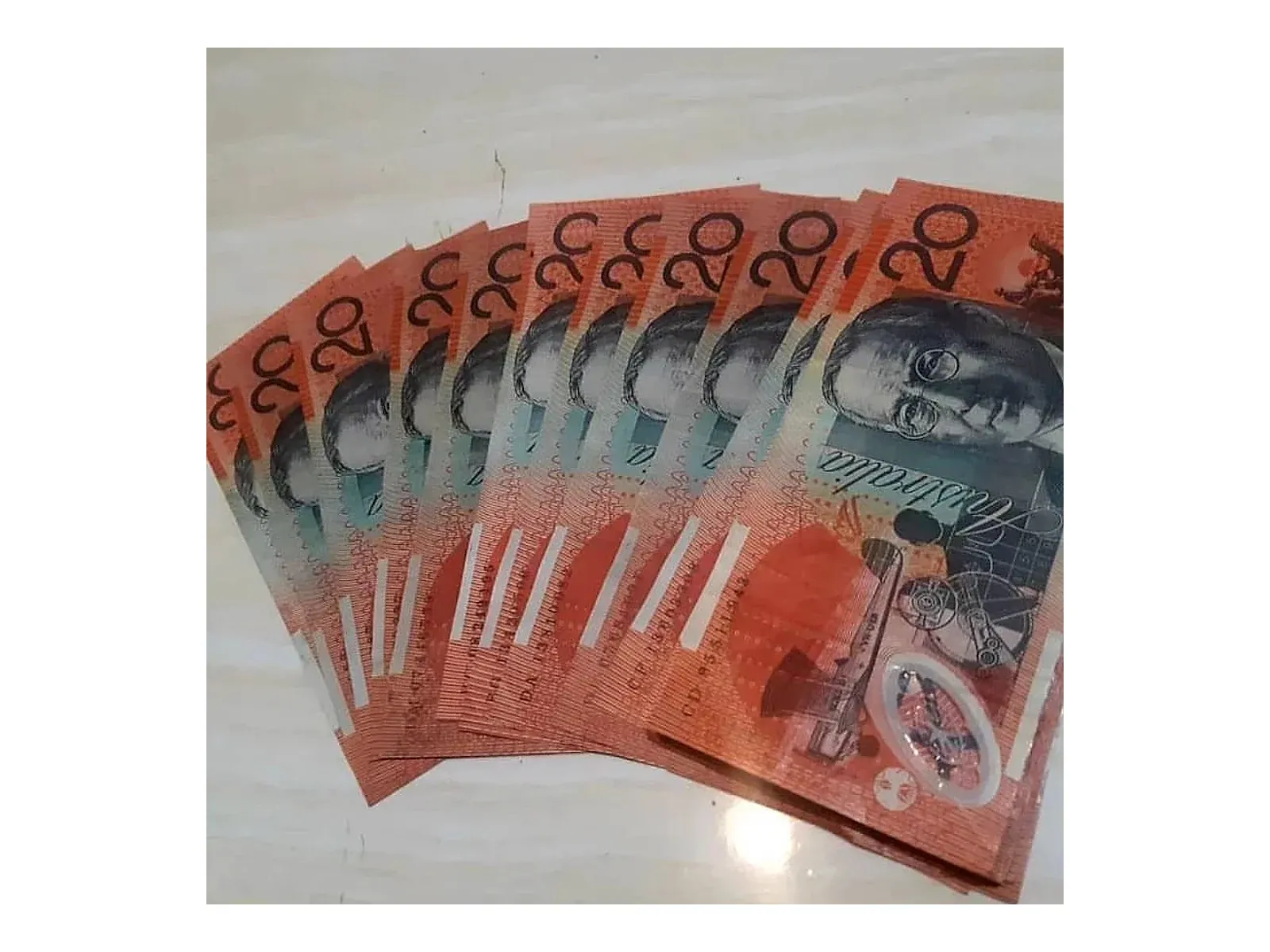 $20 AUD Prop Note Stack